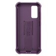 Etui pancerne do Samsung Galaxy S20 FE, Dexnor Full Body, ciemnofioletowe