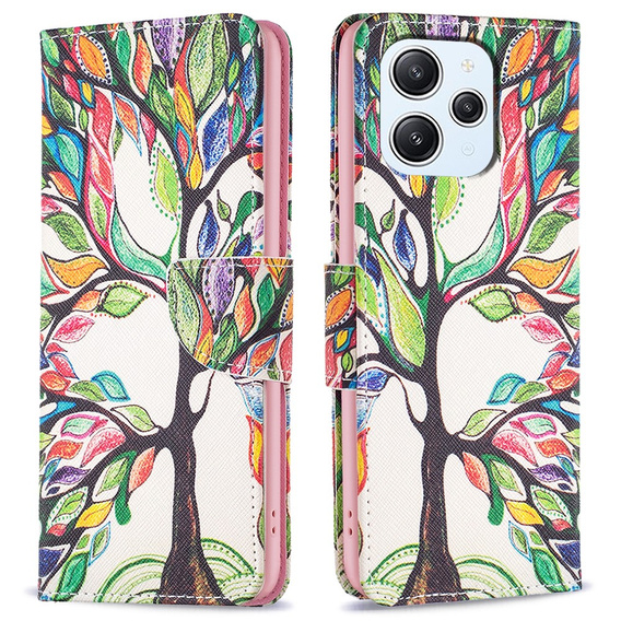 Etui z klapką do Xiaomi Redmi 12 4G, Wallet, Tree of Life