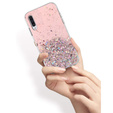 Etui do Samsung Galaxy A50/A50S/A30S, Glittery, różowe