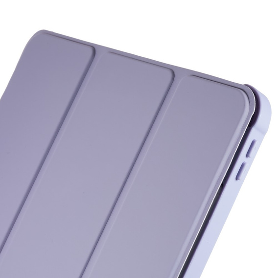 Etui do iPad Pro 12.9" 2022/2021/2020 (6/5/4 gen.), Smartcase Hybrid, z miejscem na rysik, fioletowe