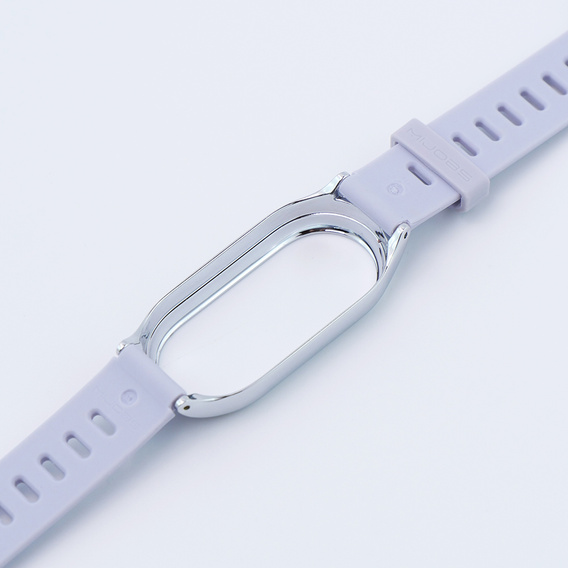 Pasek Silikonowy do Xiaomi Smart Band 10 / 9 / 8, Jasny niebieski