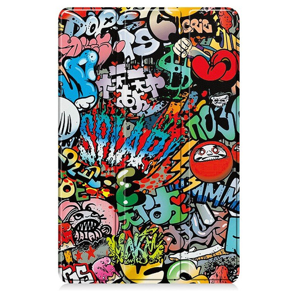 Etui do Lenovo Tab M11, Smartcase, graffiti