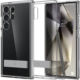 Etui Spigen do Galaxy S24 Ultra, Ultra Hybrid "S", Crystal Clear