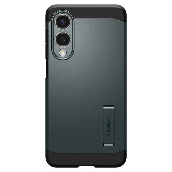 Etui Spigen do Samsung Galaxy S25 Edge, Tough Armor MagSafe, zielone + Szkło Hartowane 9H