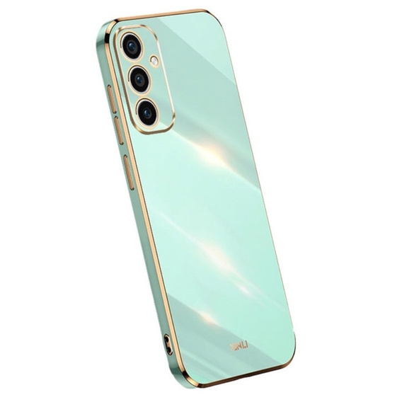 Etui do Samsung Galaxy A55 5G, Glamour CamShield, zielone