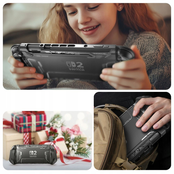 Etui pancerne Supcase Blade do Nintendo Switch 2 – czarny