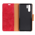 Etui z klapką do Huawei P30 Pro, Wallet Leather Case, czerwone