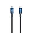 Forever Kabel Ombre USB-C do Lightning, 27W, 1m, czarny