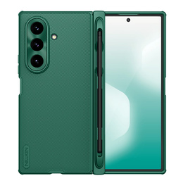 Etui NILLKIN do Samsung Galaxy Z Fold7, Frosted Shield, z rysikiem, zielone