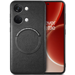 Etui do OnePlus Nord 3 5G, Leather Hybrid MagSafe, czarne