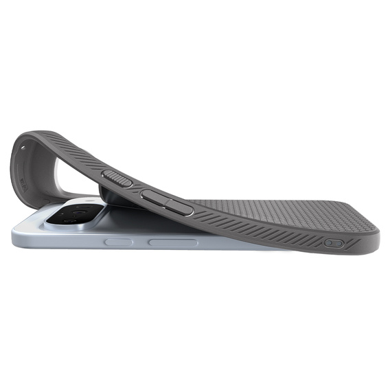 Etui Spigen do Google Pixel 10/10 Pro, Liquid Air Mag MagSafe, Marble Grey