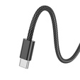 Szybki Kabel 60W USB Typ-C do Typ-C, 1 m, czarny