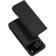 Etui z klapką Dux Ducis do iPhone 17 Pro Max, Skin Pro, czarne