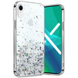 Etui do iPhone XR, Glittery, przezroczyste