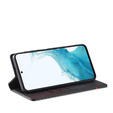 Etui z klapką do Samsung Galaxy A35 5G, Carbon LC.IMEEKE, czarne