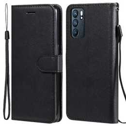 Etui Wallet do Oppo Reno6 5G, Black