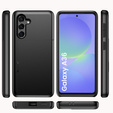 Etui do Samsung Galaxy A36 5G, Sliding Card Holder, czarne