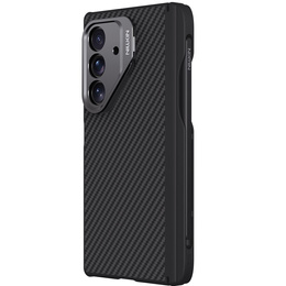 Etui z rysikiem do Samsung Galaxy Z Fold7 5G, pancerne Nillkin, do Magsafe - czarne