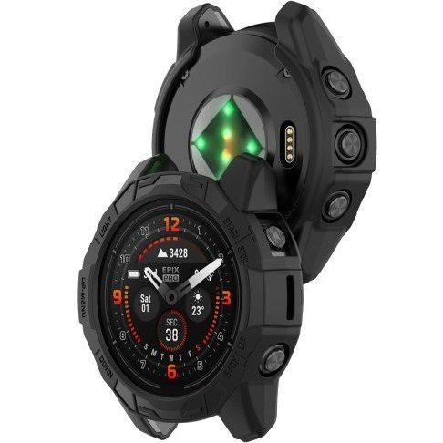 Etui Obudowa do Garmin Epix Pro Gen 2/Fenix 7S Pro/7S 42mm, Czarne