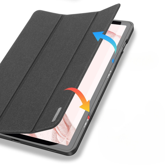 Etui do Samsung Galaxy Tab S9 11", Dux Ducis Domo, czarne