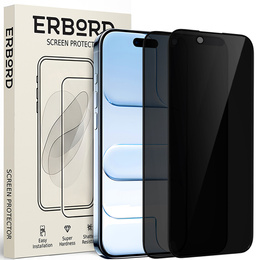 2x Szkło Prywatyzujące do iPhone Air, ERBORD Anti-Spy Hartowane