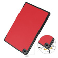 Etui do Lenovo Tab M10 Plus 10.6 Gen 3 TB-125F TB-128F, Smartcase, czerwone