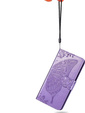 Etui z klapką do Motorola Edge 50 Neo / Motorola ThinkPhone 25, Butterfly, fioletowe