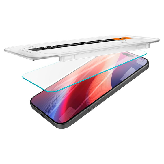 SPIGEN Szkło Hartowane do iPhone 17 Pro Max / 16 Pro Max, Glas.TR EZ Fit (2 sztuki)