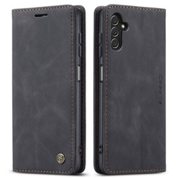 Etui CASEME do Samsung Galaxy A04S / A13 5G, Leather Wallet Case, czarne