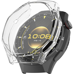 2w1 Etui z Osłoną na ekran do Huawei Watch GT 6 Pro 46mm, Przezroczyste