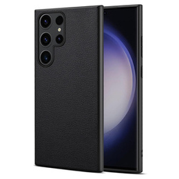 Etui do Samsung Galaxy S24 Ultra, Calf Texture, czarne