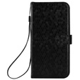 Etui z klapką do Oppo Reno 15 F / 15 FS, Wallet Rhombus, czarne