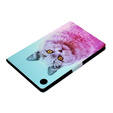 Etui do Samsung Galaxy Tab A9+ X210 / X215 / X216B, pink cat