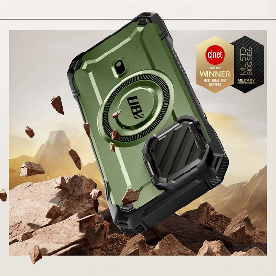 Etui Supcase do iPhone 16E, Unicorn Beetle XT, Zielone