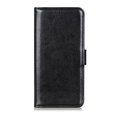 Etui z klapką do Xiaomi 11T / 11T Pro, Crazy Horse Wallet, czarne