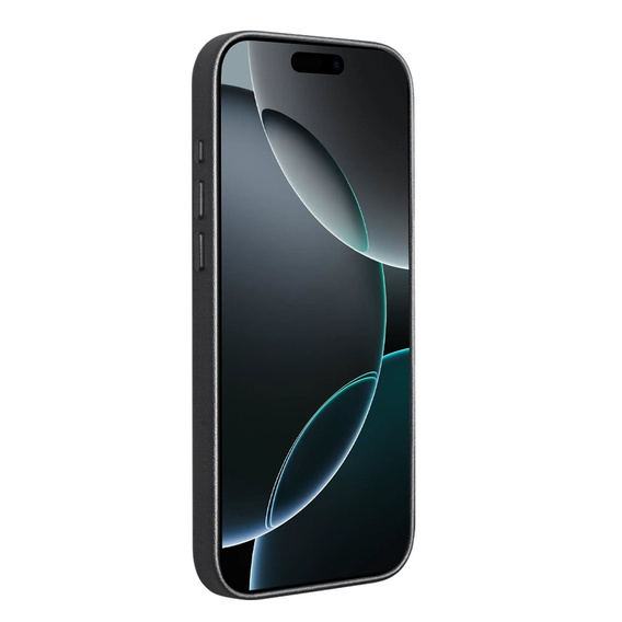 Etui QIALINO do iPhone 17 Pro Max, do MagSafe, z ochroną aparatu, czarne
