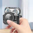 Etui z miejscem na AirTag 2 / 1 do Apple AirPods Pro 2, Protective Case, Czarne