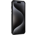 Etui magnetyczne do iPhone 15 Pro, do MagSafe, czarne