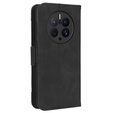 Etui z klapką do Huawei Mate 50 Pro 4G, Card Slot, czarne