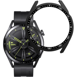 2w1 Etui + Szkło hartowane do Huawei Watch GT 3 46mm, Czarne