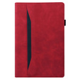 Etui do iPad 10.9" 2022 (10 gen.), Classic, z miejscem na rysik, czerwone