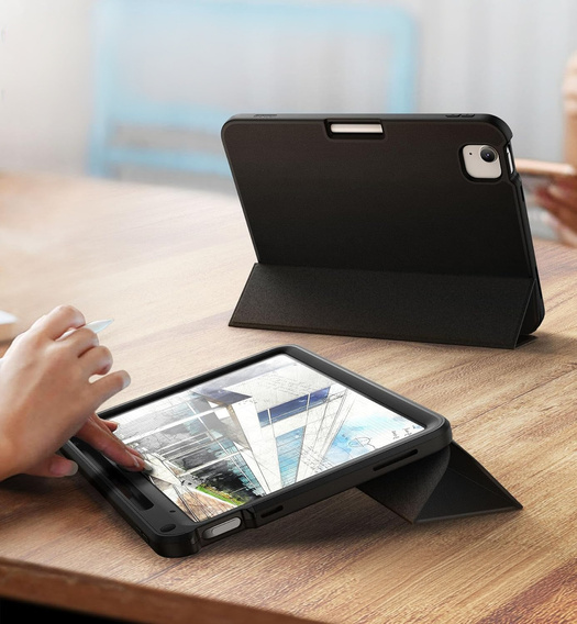 Etui ochronne do iPad 11" 2025 A16 (11 gen.) / 10.9" 2022 (10 gen.), Suritch Full Body, czarne