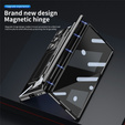 Etui do Samsung Galaxy Z Fold7 5G, z podstawką, czarne