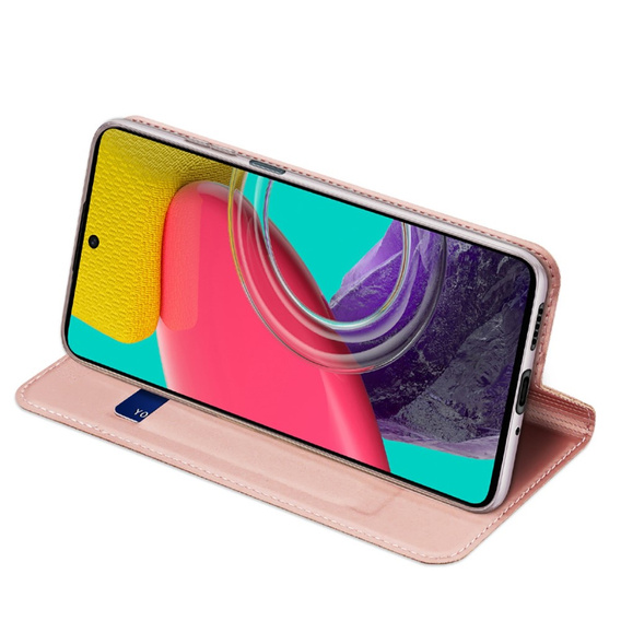 Etui Dux Ducis do Samsung Galaxy M53 5G, Skinpro, różowe rose gold