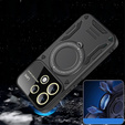 Etui pancerne do Xiaomi Redmi Note 13 Pro 4G / Xiaomi Redmi Note 14S / Xiaomi Poco M6 Pro 4G, CamShield MagSafe, czarne