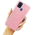 Etui Glitter Case do Samsung Galaxy A21S, Pink