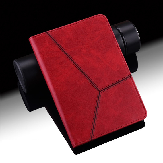 Etui do Lenovo Tab M9, Classic, z miejscem na rysik, czerwone