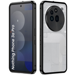 Etui do Nothing Phone 3a Pro, Frame Case, czarne