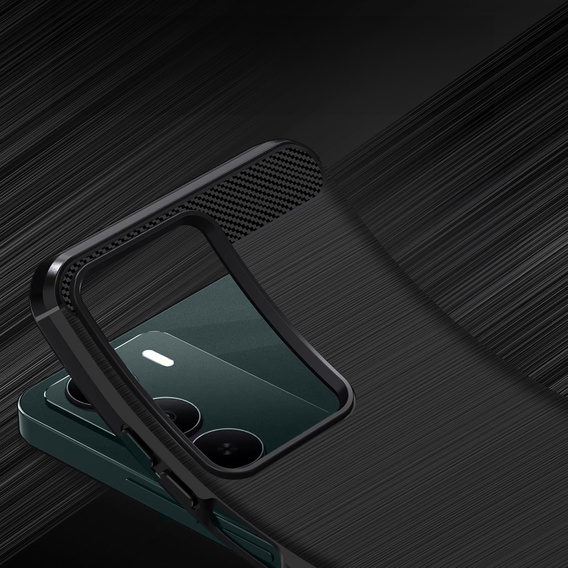 Etui do Realme C71, Carbon, czarne