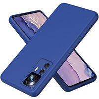 Etui do Xiaomi 12T 5G / 12T Pro 5G, Silicone Lite, granatowe